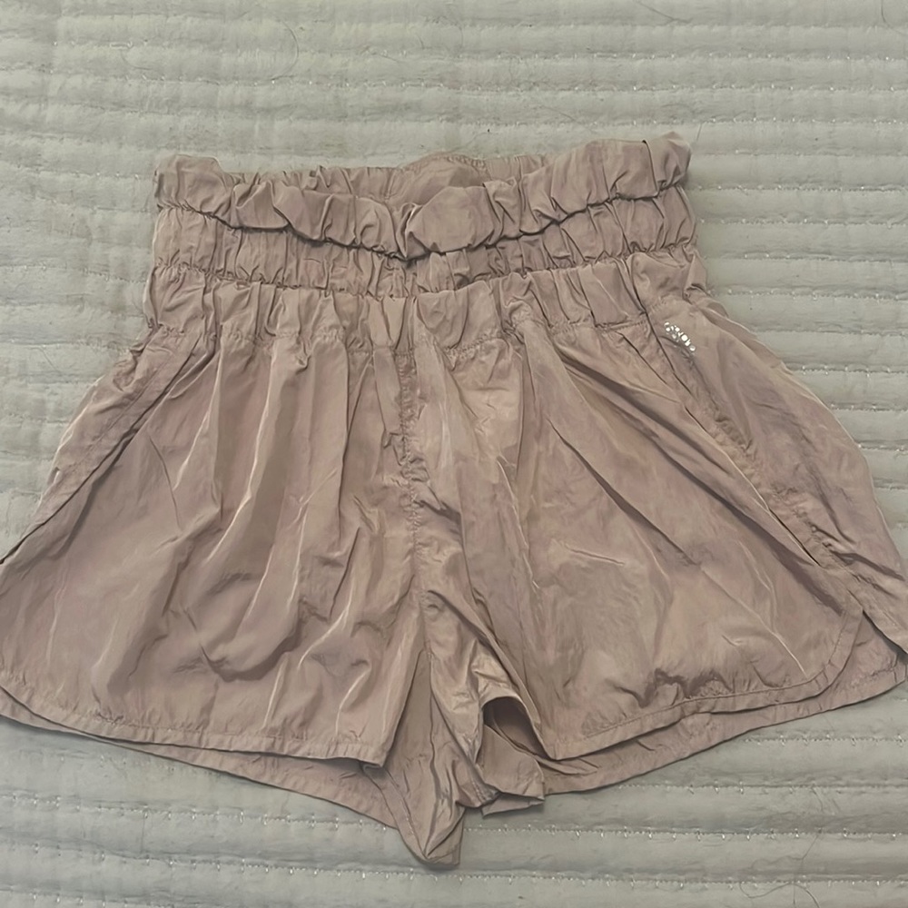 Pink Free People “The Way Home” shorts. Size medium